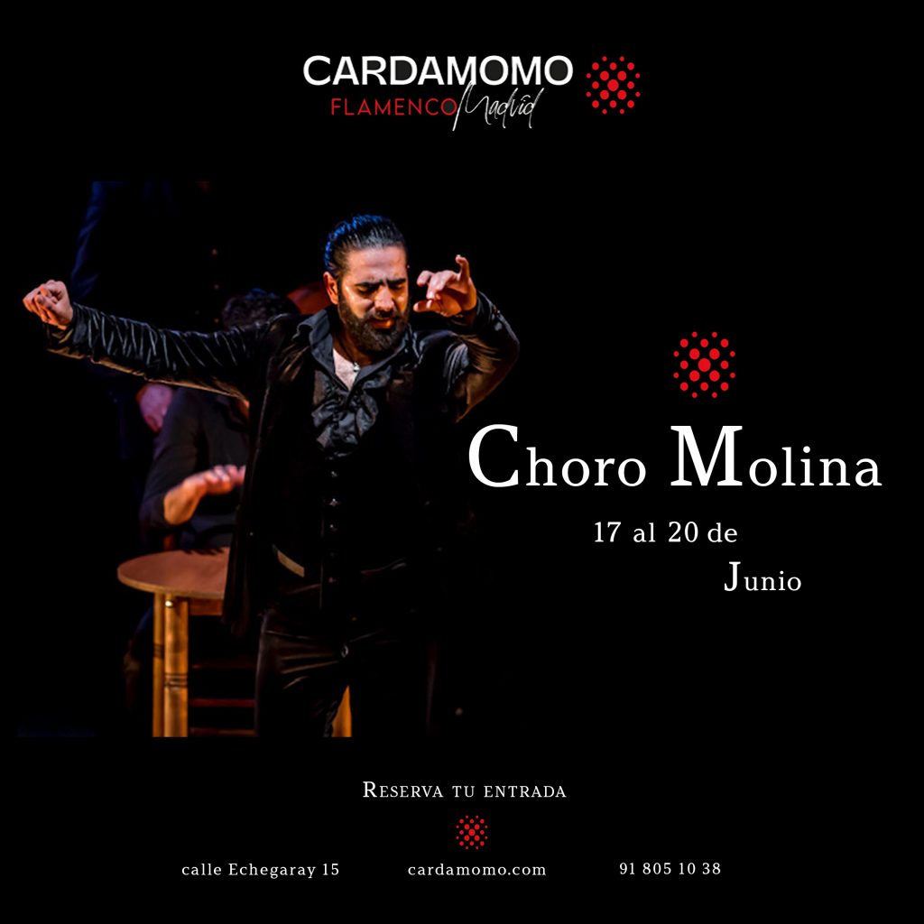 Choro Molina en Cardamomo Flamenco Madrid