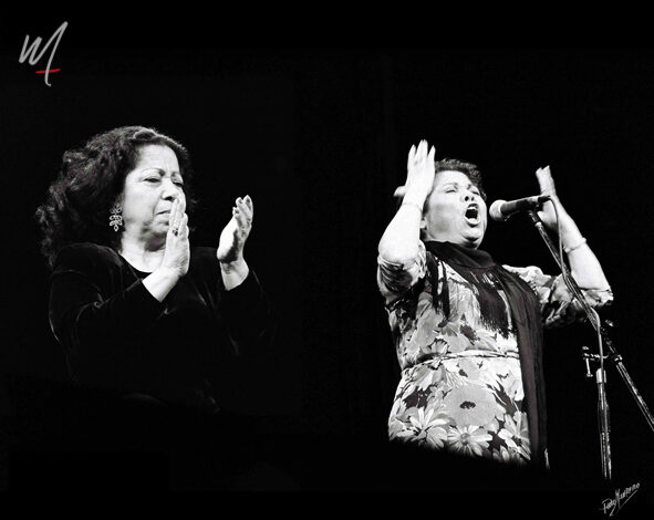 Mujeres flamencas. Cantaoras.